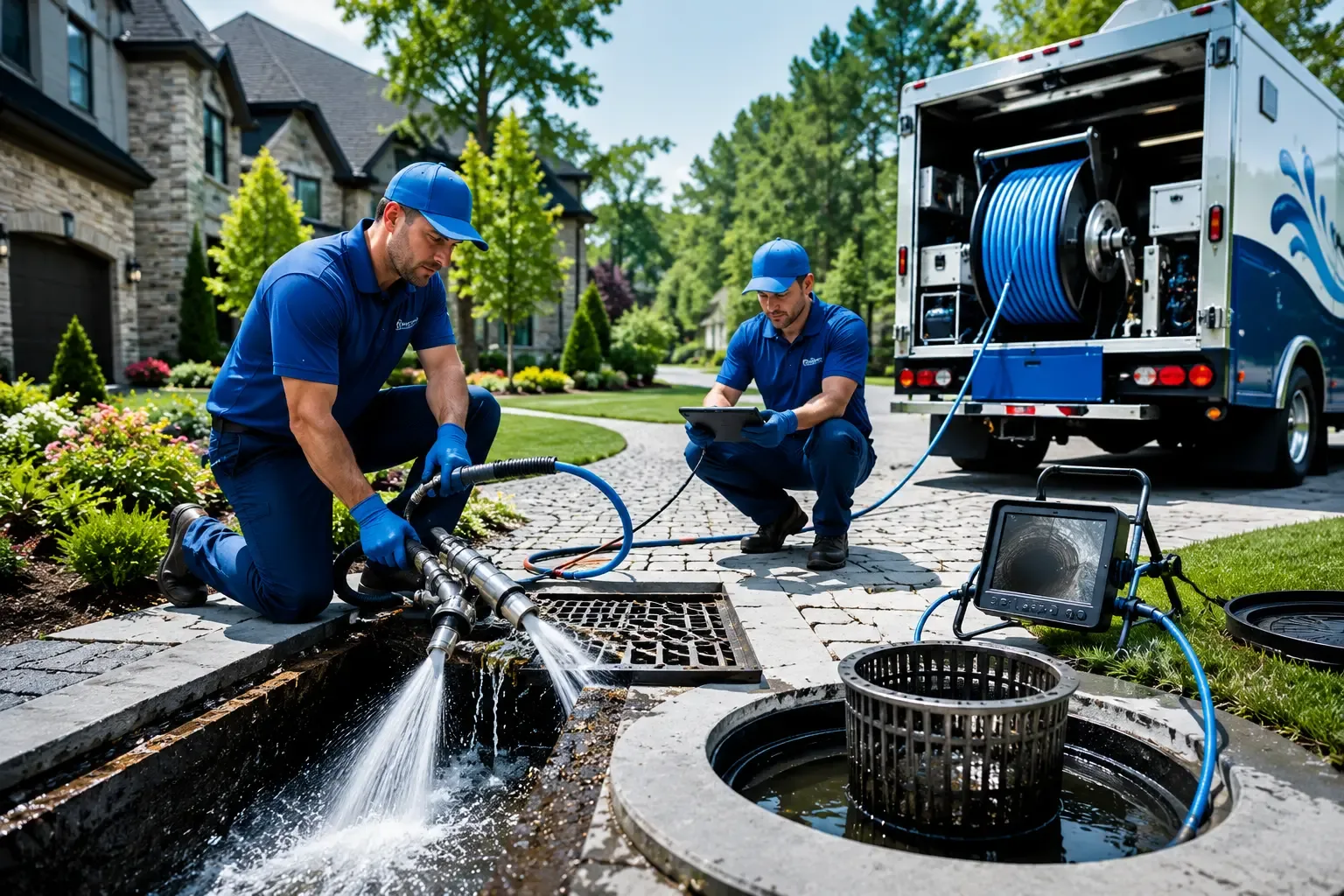 Local outdoor drain cleaning professionals in Nicholson, PA